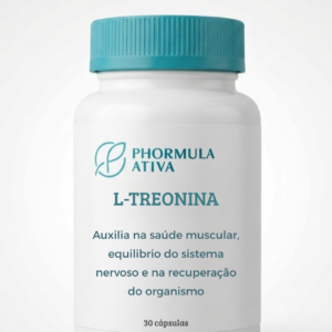 L-Treonina - 30 Cápsulas
